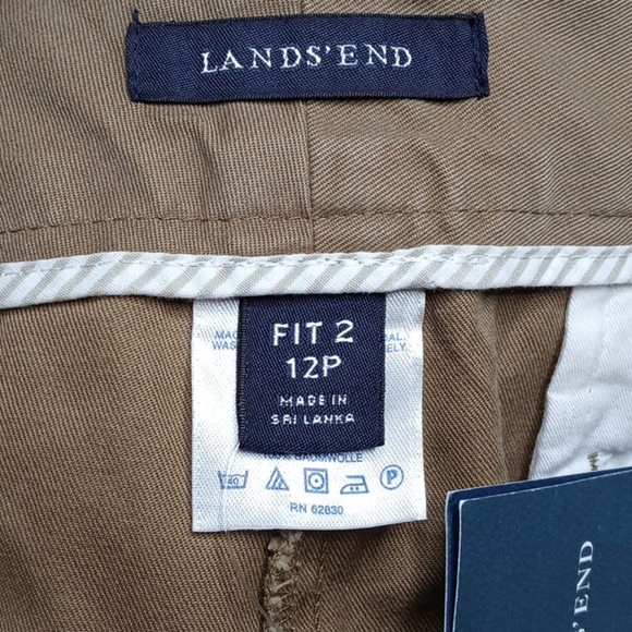 Land's End Fit 2 Styling Chino Sz 12P - Picture 7 of 9